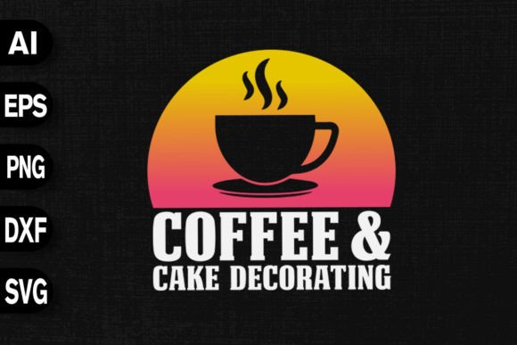Coffee and Cake Decorating Graphics