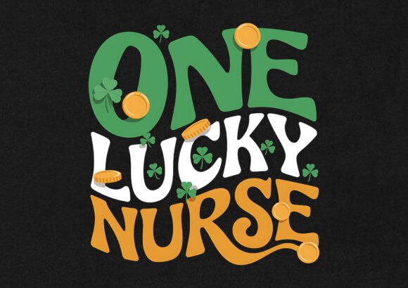 One Lucky Nurse T-shirt Graphics and T-Shirt Designs