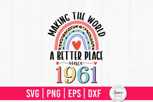 Since 1961 63rd Birthday Gifts Graphics